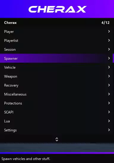 cherax-gta-menu-list-1